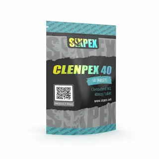 SIXPEX Clenpex 40 (Clenbuterol) - 40mcg/50tabs